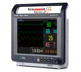 Monitor de paciente de 12,1 polegadas Aurora-12 com fonte grande e cálculo de drogas para UTI