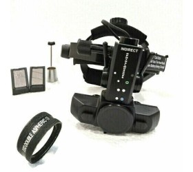 Oftalmoscópio indireto binocular de fundo oftálmico recarregável com lente 20d