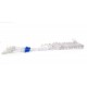 EXTENSOR DUPLO ESPIRALADO com Válvula Anti Reﬂuxo