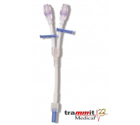 Extensor Valvulado 12 Fr x 2 Vias