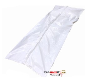 Saco para cadaver obito branco com alca