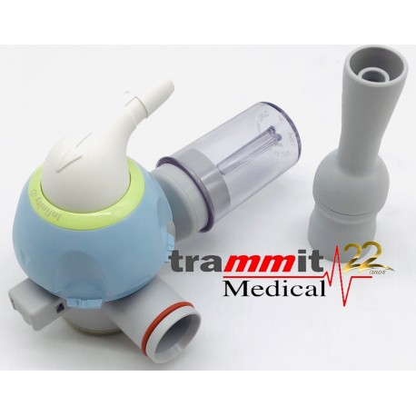 Válvula de exalação reutilizável com water trap