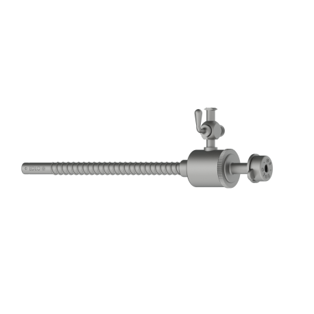 Canula Bainha para trocater tipo janela, com torneira para CO², 5mm x 11cm de comprimento, rosqueável