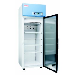 Refrigeradores de laboratório de alto desempenho com portas de vidro