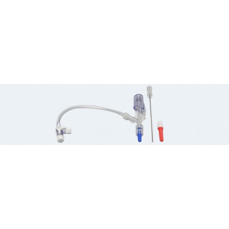 Kit para Angioplastia com conector em Y com válvula hemostática, introdutor