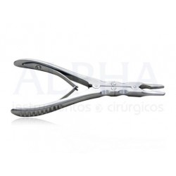 PINÇA GOIVA BEYER 15CM (BOCA 2MM) CURVA 130 