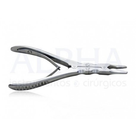 PINÇA GOIVA BEYER 15CM (BOCA 2MM) CURVA 130 