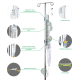 Conjunto de Catéter de Drenagem Externa (DVE)