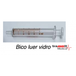 SERINGA DE VIDRO  BICO VIDRO -10CC LS