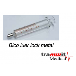 SERINGA VIDRO BICO METAL - 5CC LL