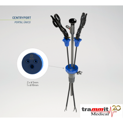 Linha de instrumentais para Videocirurgia CentryPort