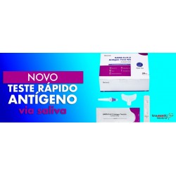 Testes rápido antígeno para Covid-19 via saliva