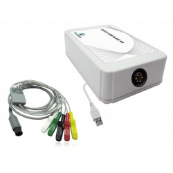 Eletrocardiógrafo ECG USB DL660 Vet com 12 derivações