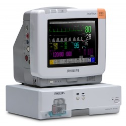 Monitor de paciente PHILIPS INTELLIVUE MP5 COM ETC02/ECG/NIBP/SP02