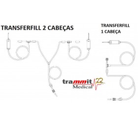 Conector para Tomografia e Ressonância Transferfill -1 ou 2 Cabeças