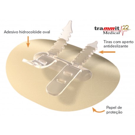 Sistema de fixação universal para tubos de 6-42 Fr